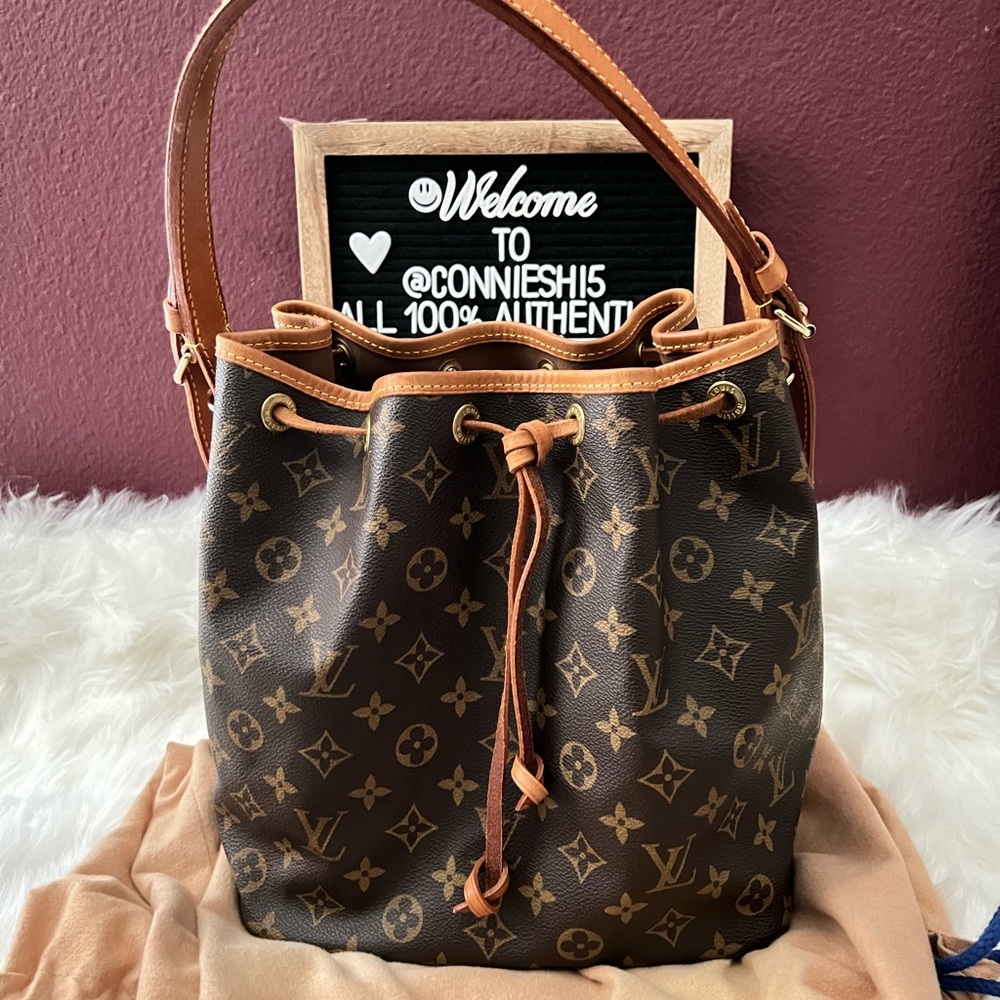 Vintage Louis Vuitton Petit Noe bucket bag